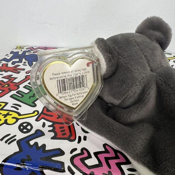 Beanie Babies LOT RARE Nanook Neon Almond Mystic Batty Smoochy Tag Errors On All - Picture 4 of 16